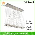 18w LED crystal fibre optic lighting 85-265v 6000k 100cm