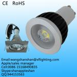 GU10 3W COB LED spot light with housing down light fitting kits-XF-SP-3W-02