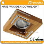 indoor wood recessed down lights led cob 8w/mr16 35w Zhongshan lighting factory(hot selling)