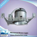 Aluminum 6 inch new construction ic airtight fixture ul halogen incandescent can light housing
