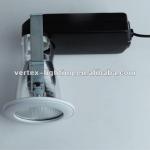 Aluminium IP44 PLC fixed bothroom downlight