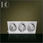 3x70W E27 Aluminum HID Recessed Down Light Fixture