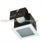 C3501 Square recessed downlight with glass(CE,ROHS approved)