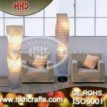 Modern home decoration items paper floor lamp