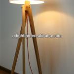 tripod stand fabric design floor lamp