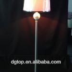 Modern Decoration metal Floor Lamp with glass ball