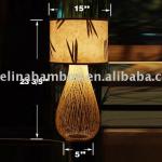 bamboo flat-pack lamps