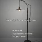 trukey style, metal shade stand lamp.MLJ0502-1B