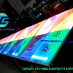 New effect led acrylic dance floor/stage step dance floor