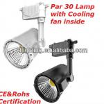 2013 newest cree 30w 100-277v led par light par38 with cooling fan inside