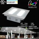 100W Outdoor UL led canopy light canopy led light fixtures bulb for gas station