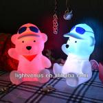 Rechargeable Bear LED night light-LV-0013B