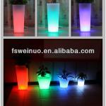 LED light flower pot vase decoration in christmas 2014