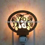 Decorative Kokopelli wooden night light