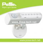 battery powered montion sensor led night light (PS-NLWL6)