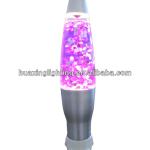 Purple Night light glitter lava lamp