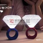 Promotional gift mini night light Mostones night lamp Romantic diamond ring lamp shaped night lightWholesale