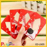 Portable LED Wallet Card Pocket Card Night Light/Christmas tree shaped-ED-LN05