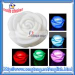 Colorful Electronic Changeable LED Rose Light White