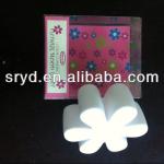 mini led night light with flower shape