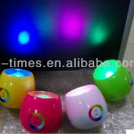 Portable Colorful night light with switch button