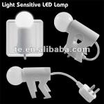 110V / 220V Light control LED Night Light with socket
