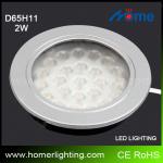 high quality 2W reecessed led under cabinet lighting