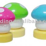 LED Colorful Mushroom Head Press Down Desk Lamp Touch Night Light