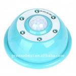PIR Auto LED Light White Motion Activated 6-LED Light