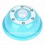 PIR Auto LED Light White Motion Activated 6-LED Light