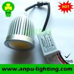 7W GU10 COB LED Spotlight with Driver