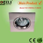 Recessed installed downlight fitting square shape 12V 20W