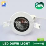 Well heat radiation 20W SHARP COB led dimmable downlight