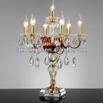 220V Luxury Crystal Table Lamp