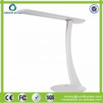 Reading eye protected desk lamps with electrical outlet