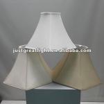 Antique table fabric lamp shades only