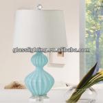 Make in china study glass table lamp
