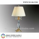 2013 new classic chandelier crystal and brass table lamp