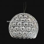Modern crystal pendant lamp, decorative lighting-- P3089-400 WH