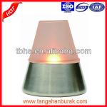 Eco-friendly Decorative Glass Top Oil Lamp for 4-5star Hotel Restaurant Cafe