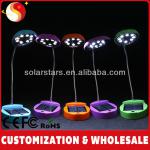 2014 Top Selling And High Quality Solar Table Lamp with 8 LED Lights(Oval-shaped)