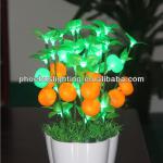 LED decorative lighted trees and flowers