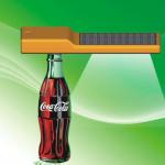 New High Quality Factory Solar Reading Light With Mobile Solar Charger-cola lamp
