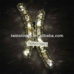 New design modern crystal led wall lamp