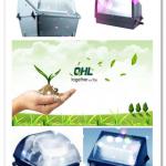 QHL Induction Lamp IP65 Die-casting aluminum housing Wall Light Series
