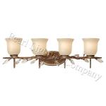 4 lights European Bathroom Wall Lamp in Red Bronze finished #70096-W4