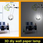 2013 new style 3D DIY wallpaper night lamp Children&#39;s Bedroom