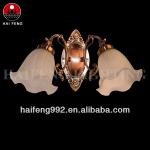 Double head European wall lamp/ Antique wall sconce for stair