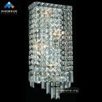 Crystal sconce wall light with 4 lights