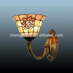 Copper Wall Lighting Fixture Tiffany Style